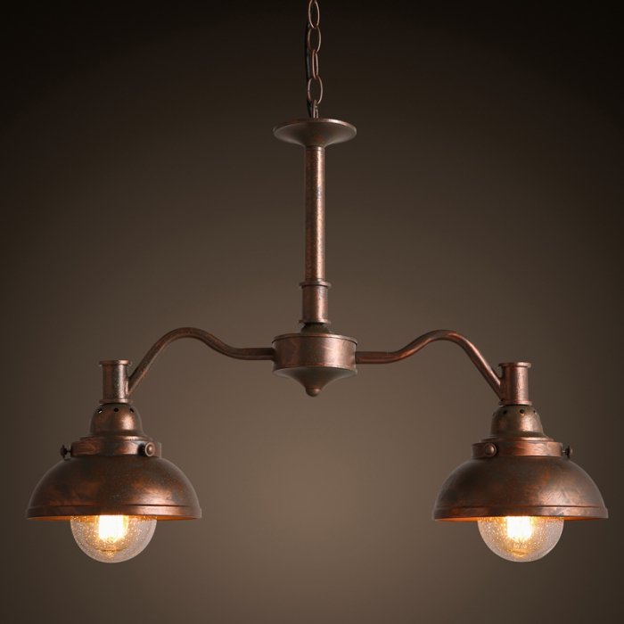  Old Copper Chandelier    | Loft Concept 