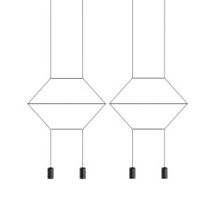 Подвесной светильник Vibia Wireflow Lineal Pendant Light 4