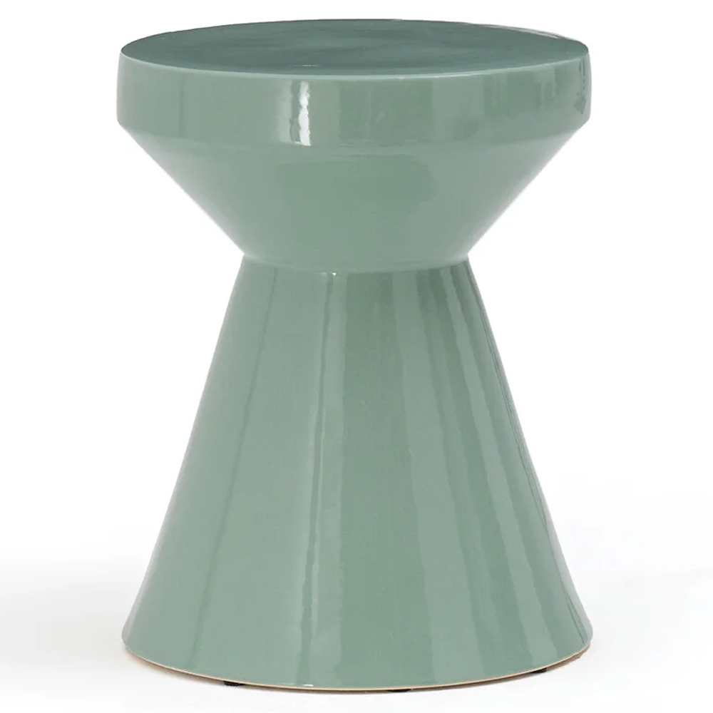 Приставной стол из керамики Manufacto Gray-green