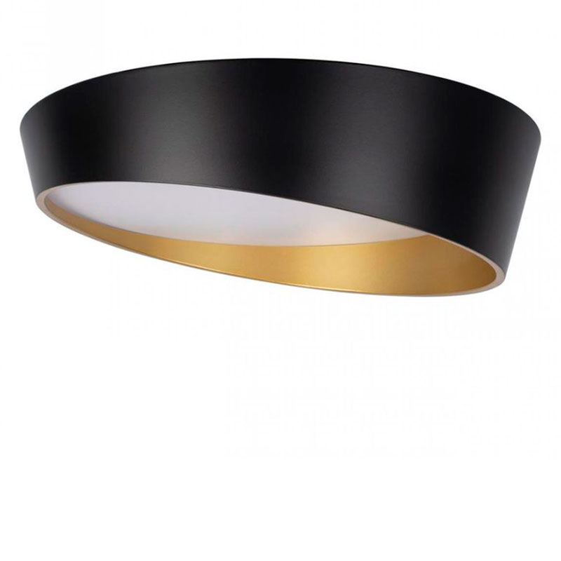 

Светильник потолочный круглый Assol cup Black Gold диаметр 50
