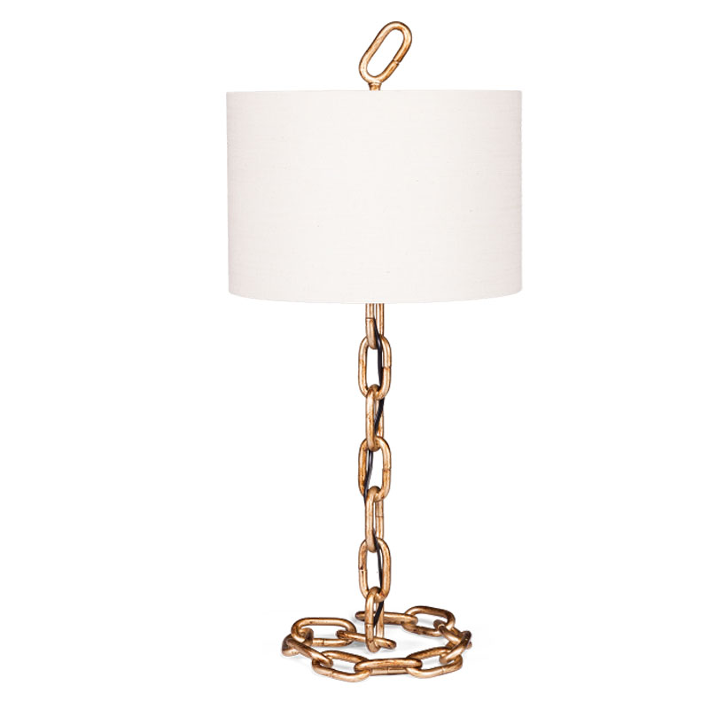 Настольная лампа Camryn Table Lamp Золотой Белый в Москве | Loft Concept 