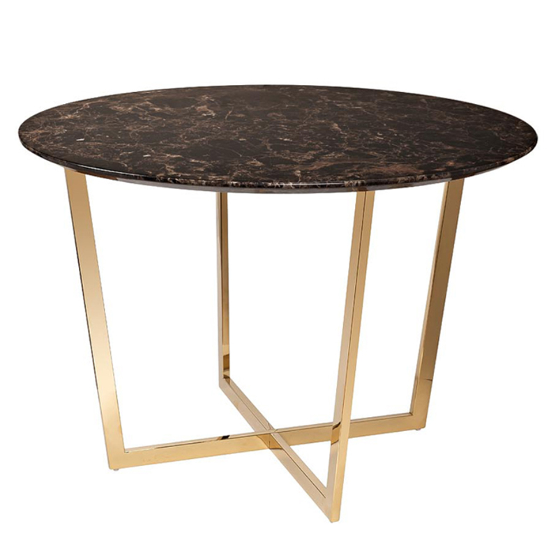   Dining table Jacques round Brown     | Loft Concept 
