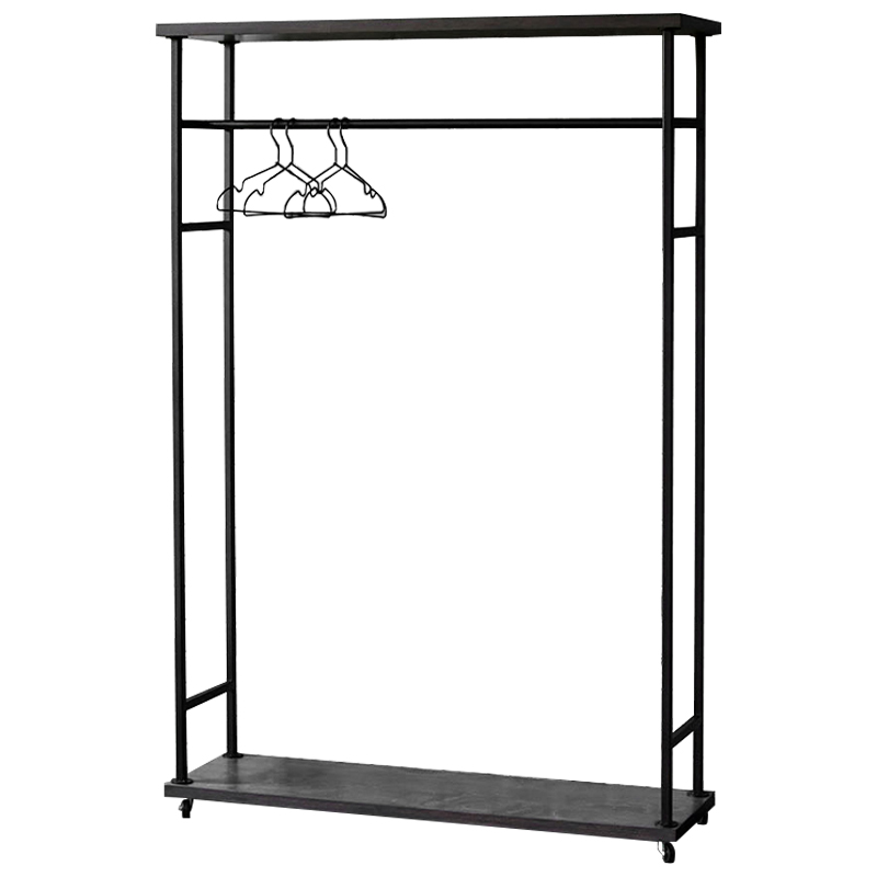  Lowery Grey Industrial Metal Rust Clothes Rail      | Loft Concept 