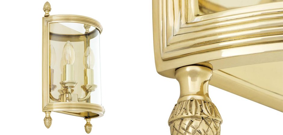 Бра Wall Lamp Lennon S Brass - Loft-Concept в Москве