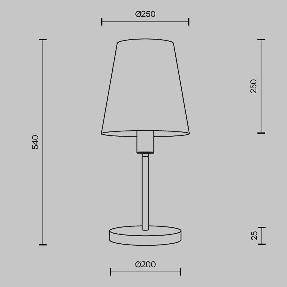 Настольный светильник Lira Е27 в Москве