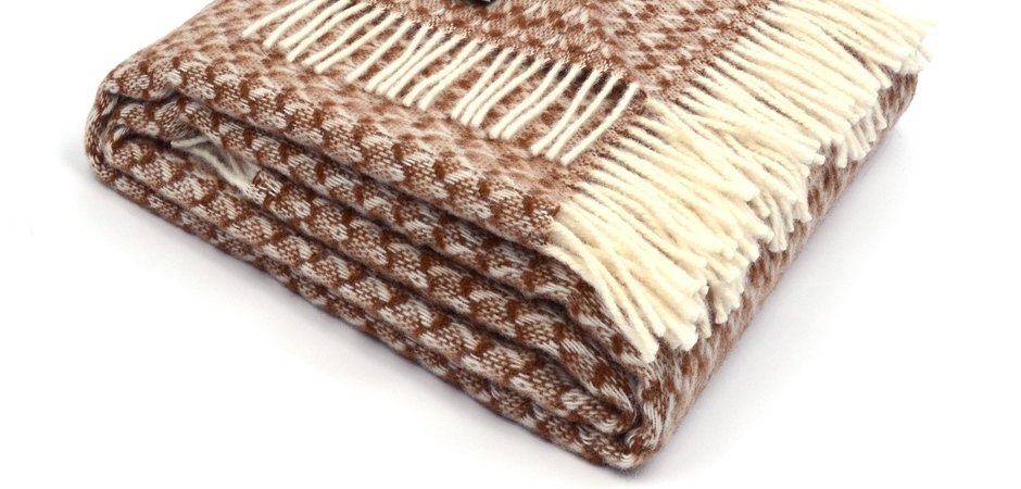 Плед BRIAS TRIANGLE 1200 Marzotto - Loft-Concept в Москве