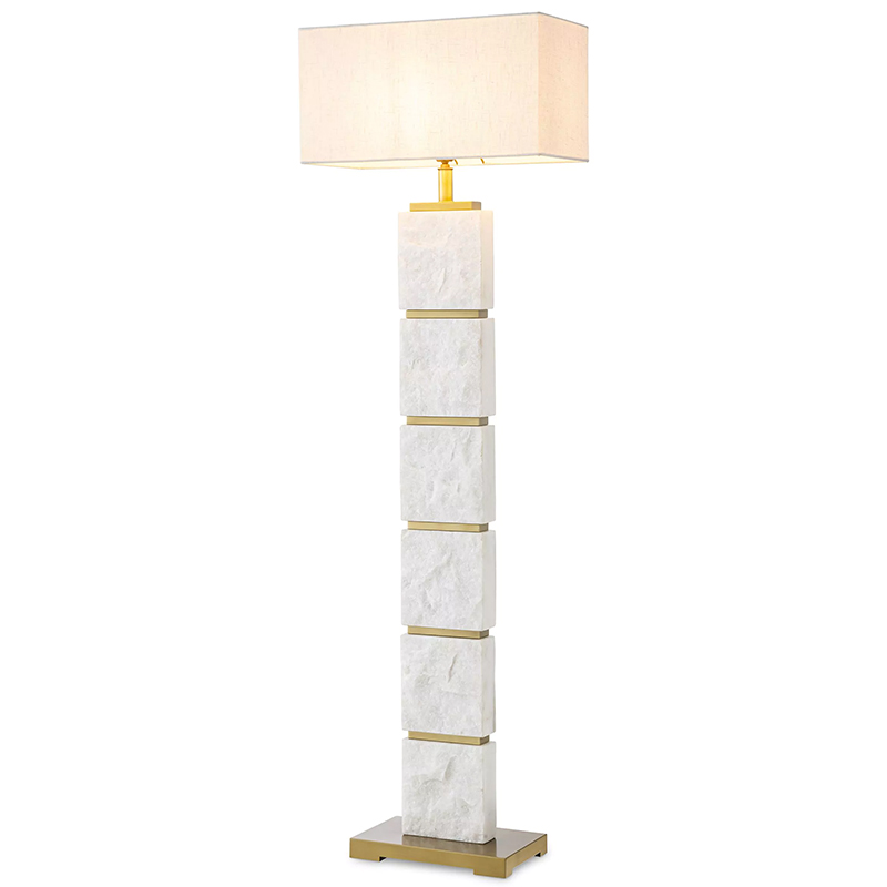  Eichholtz Floor Lamp Newton Marble   Bianco     | Loft Concept 