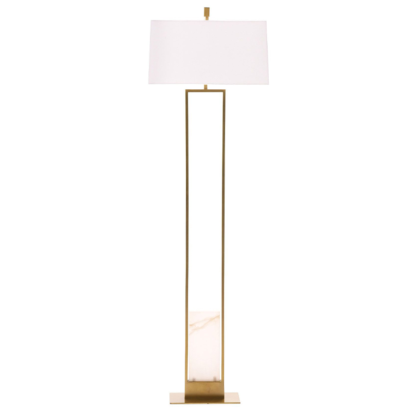  Arteriors MARKHAM FLOOR LAMP Brass     | Loft Concept 