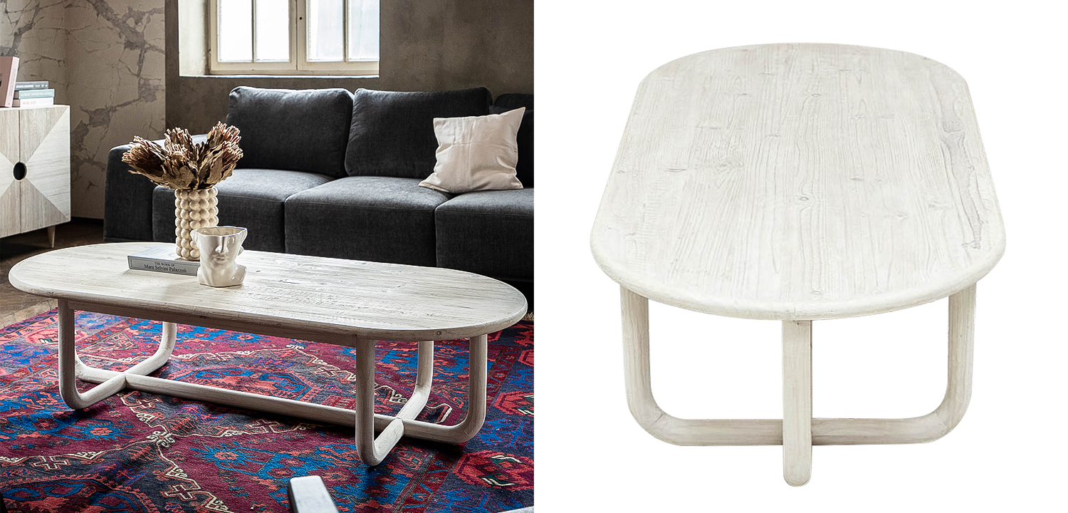 Кофейный стол Mathis Wood Coffee Table - фото