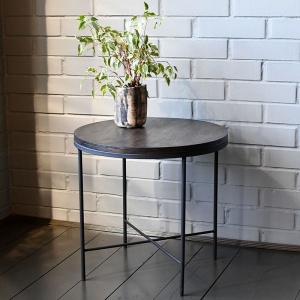 Кофейный стол Nava Industrial Metal Rust Coffee Table