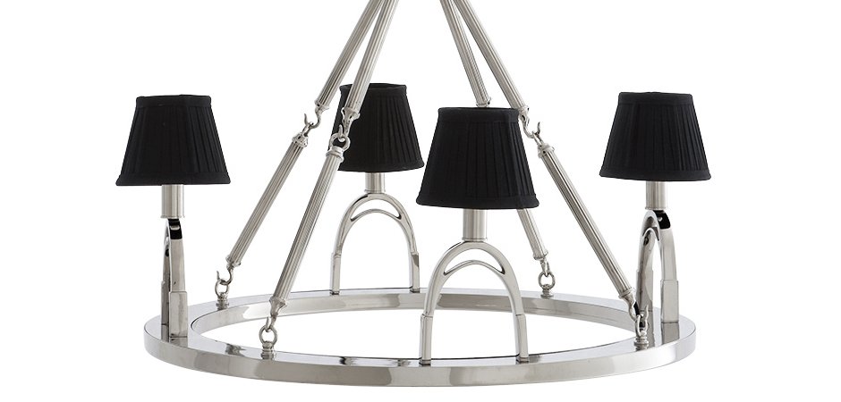 Люстра Eichholtz Chandelier Jigger Nickel - Loft-Concept в Москве