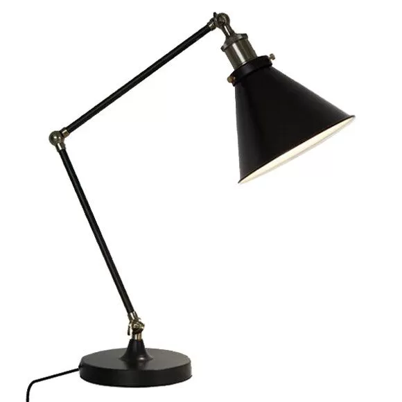   Cone 20th c.Factory Filament Table Lamp Black    | Loft Concept 