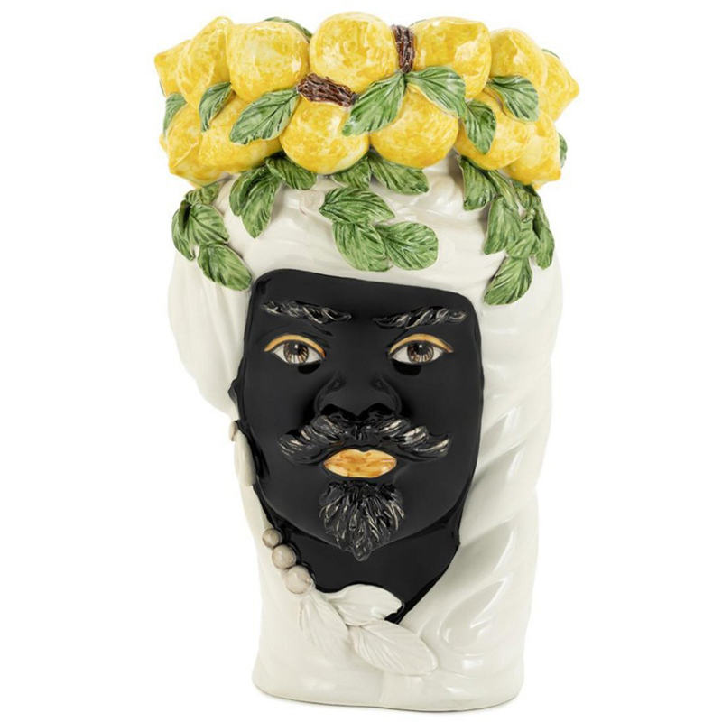  Vase Lemon Head Man White       | Loft Concept 