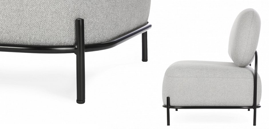 Диван Color Block Gray Диван Color Block Gray - Loft-Concept в Москве
