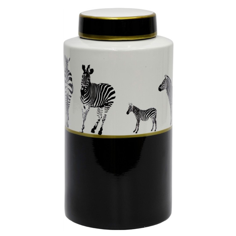  Zebra Vase white and black 32      | Loft Concept 