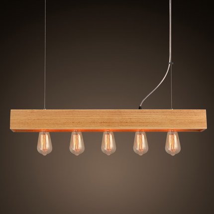  Loft Wooden Lighting Line Pendant     | Loft Concept 