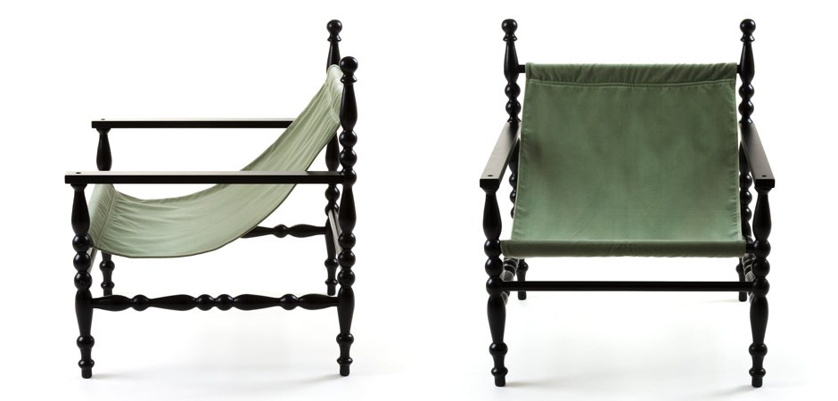 Кресло Seletti Heritage Armchair Green - фото