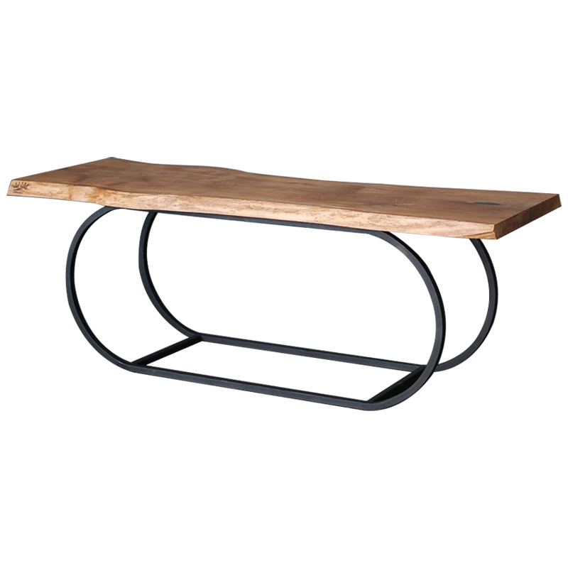   Rhydian Industrial Metal Rust Coffee Table ̆     | Loft Concept 
