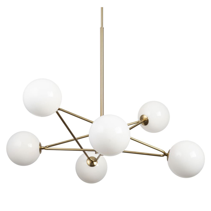  Chandelier Constellation Orbs White     | Loft Concept 