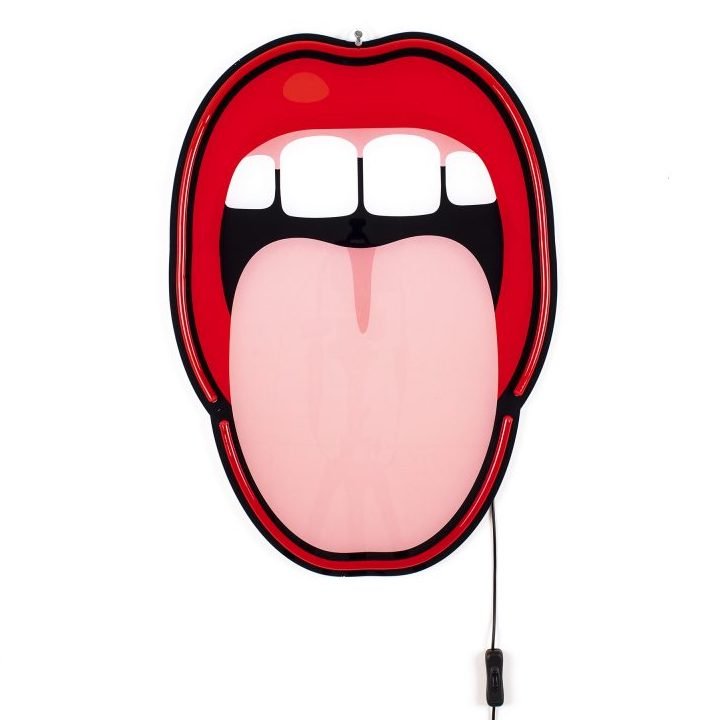  Seletti Led Lamp Tongue    | Loft Concept 