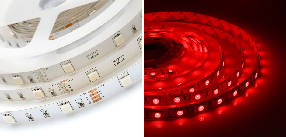 Светодиодная лента 7,2W/m 30LED/m 5050SMD разноцветная 3M - Loft-Concept в Москве