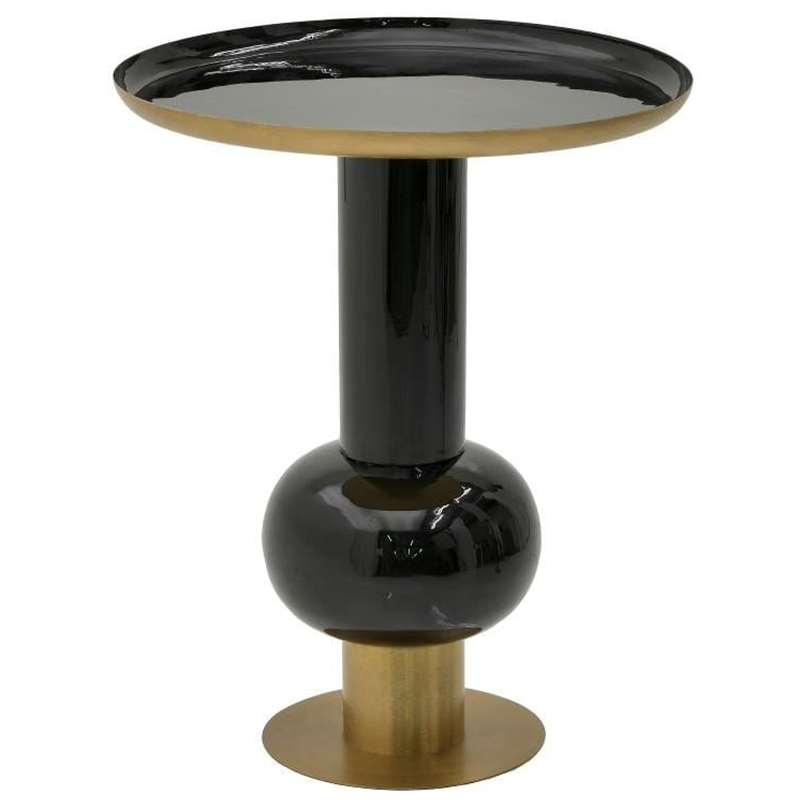     Calem Side Table Gold Black     | Loft Concept 