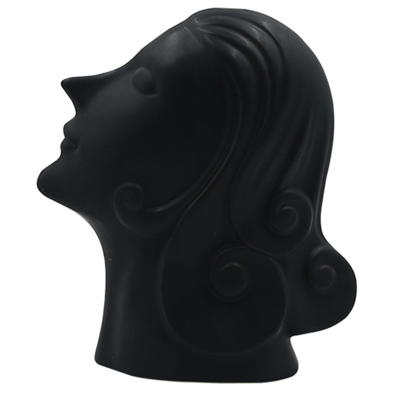 Статуэтка Side Profile Black Statuette Черный в Москве | Loft Concept 