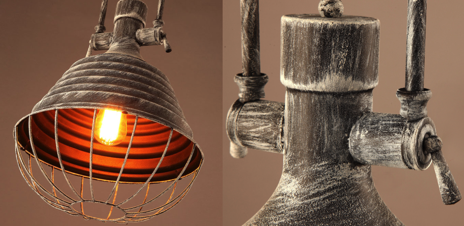 Подвесной светильник Retrika Grey Pendant Подвесной светильник Retrika Grey Pendant - Loft-Concept в Москве