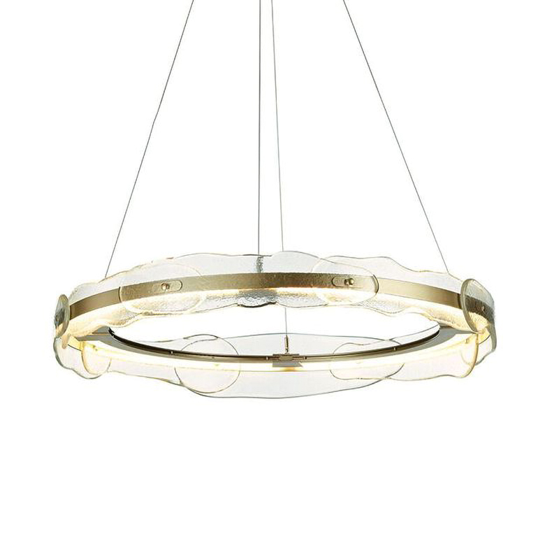 Люстра Ring horizontal glass chandelier