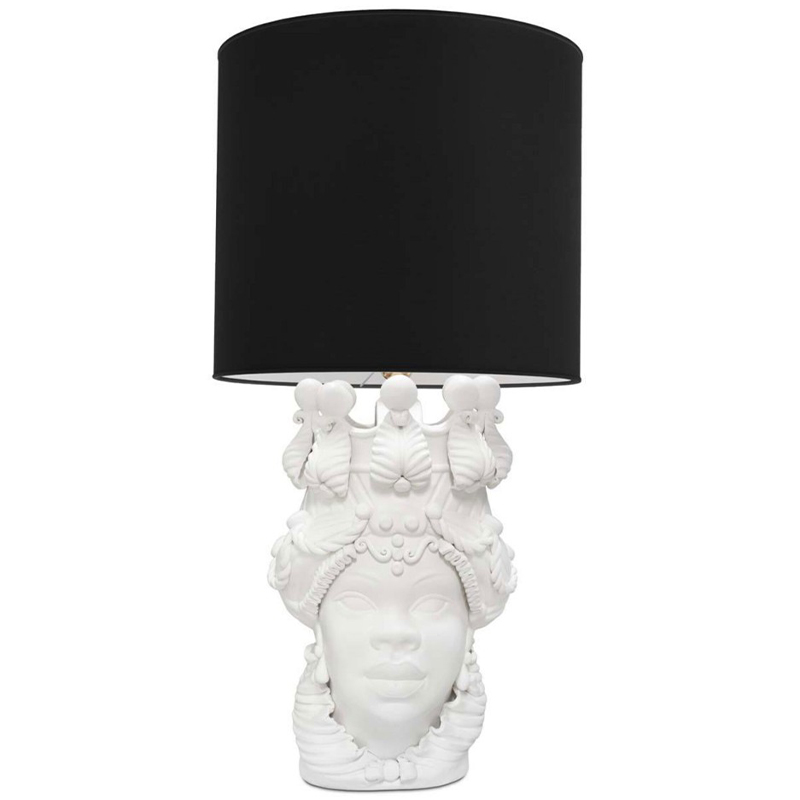   Table Lamp Moro Lady Big Lipstick Black     | Loft Concept 