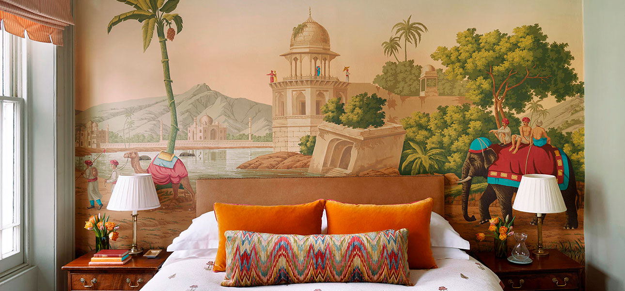 Обои ручная роспись Early Views of India  on scenic paper - фото №1