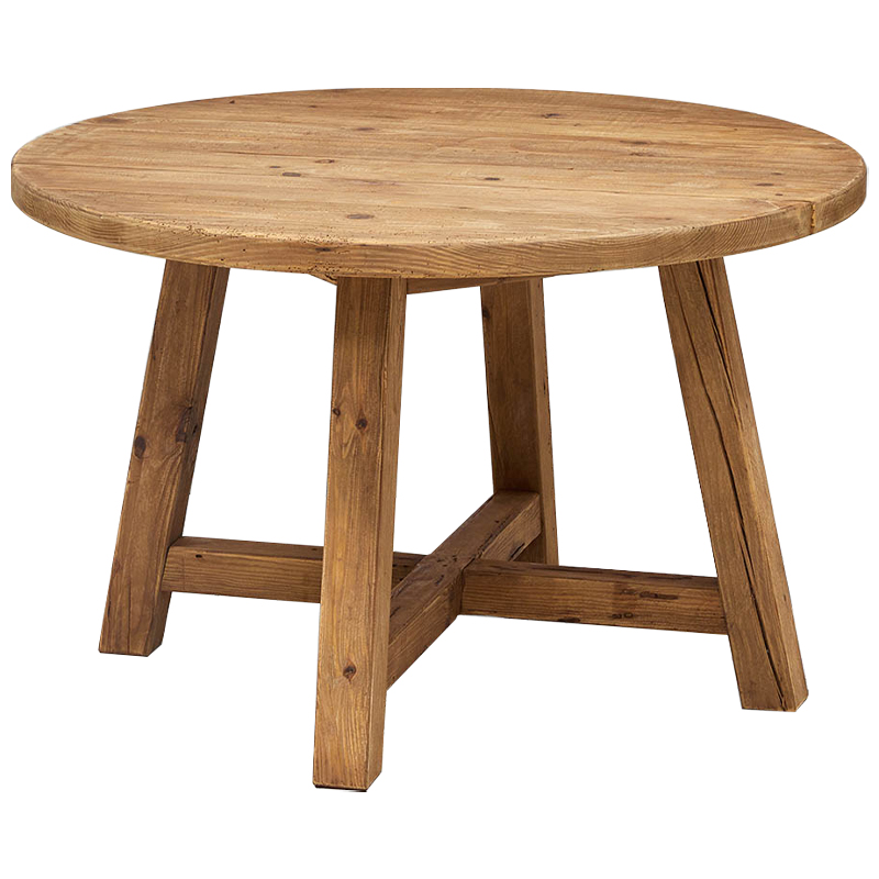 Круглый деревянный обеденный стол Ralf Wood Round Dinner Table
