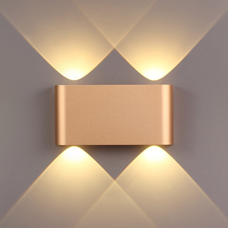  Obverse Gold Rectangle A Wall lamp    | Loft Concept 