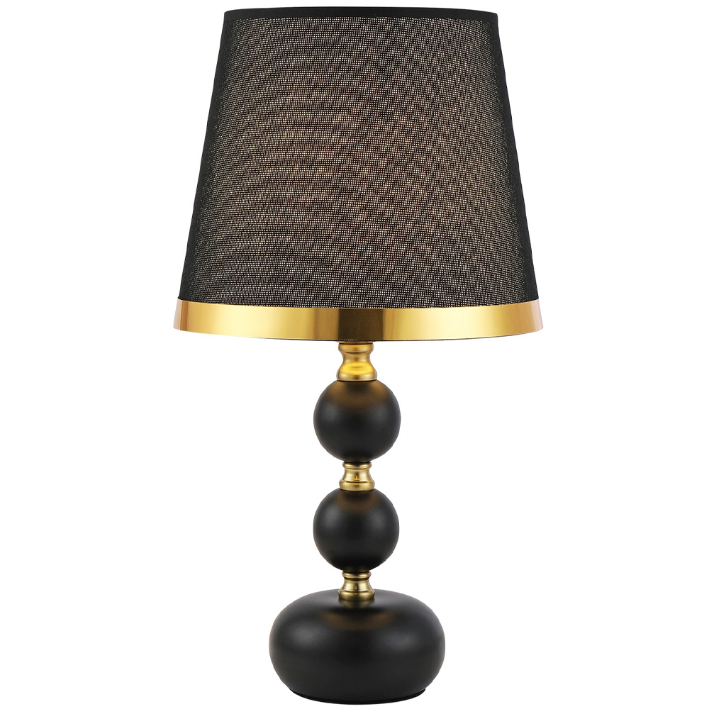 

Настольная лампа с абажуром Altera Lampshade Black Gold Table Lamp