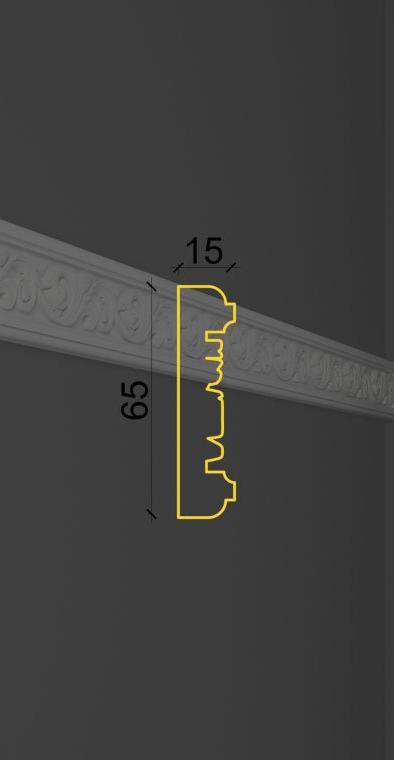 Молдинг с орнаментом MO-04 в Москве