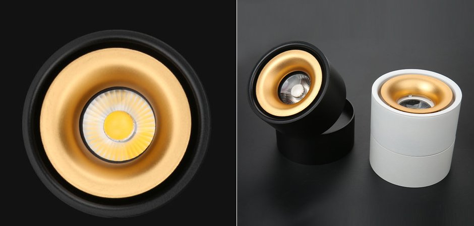 Спот Whirl LED Black Спот Whirl LED Black - Loft-Concept в Москве