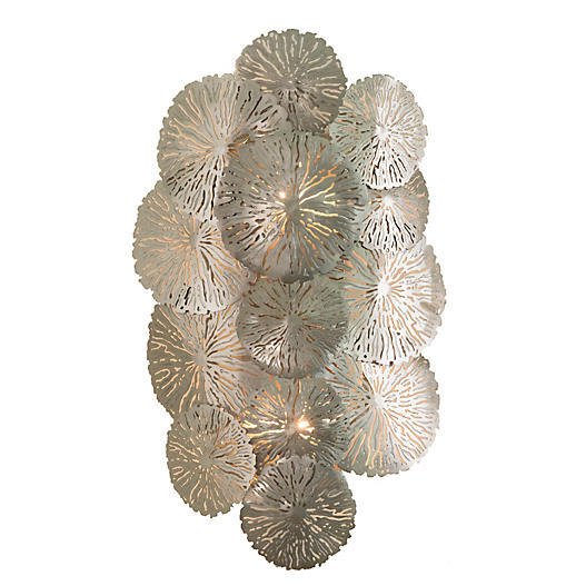  Lily Pad Wall Sconce Nickel    | Loft Concept 