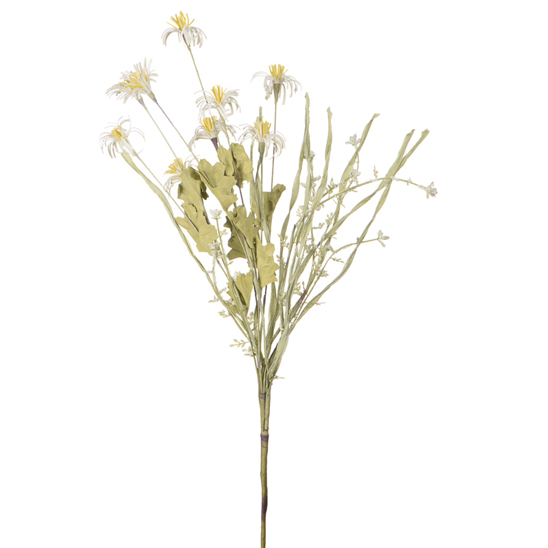 

Декоративный искусственный цветок Ромашка луговая