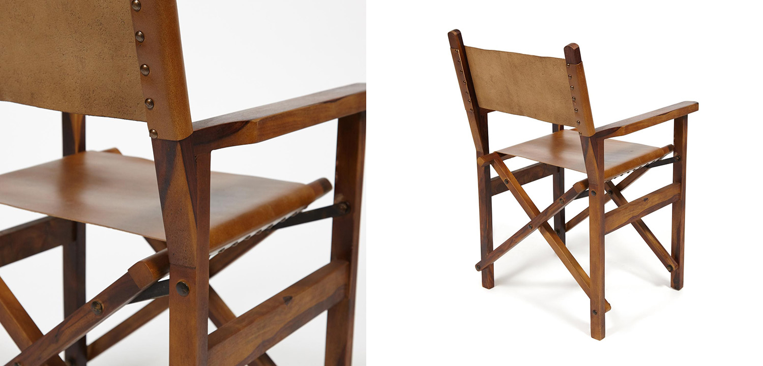 Кресло Buffalo Leather folding armchair - фото