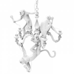 Люстра Seletti Monkey Chandelier White