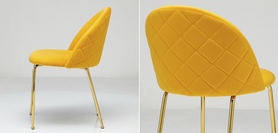 Стул Vendramin Dining Chair yellow - фото