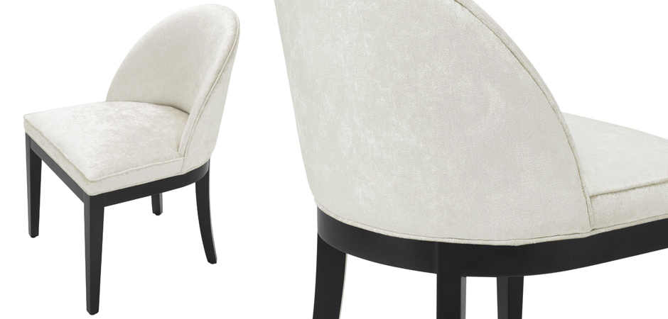 Стул Eichholtz Dining Chair Fallon Mirage off-white - фото
