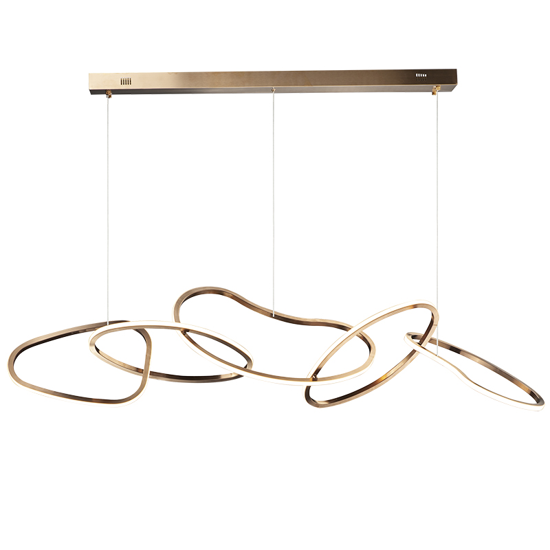 Unfolded Hanging RING Gold     | Loft Concept 