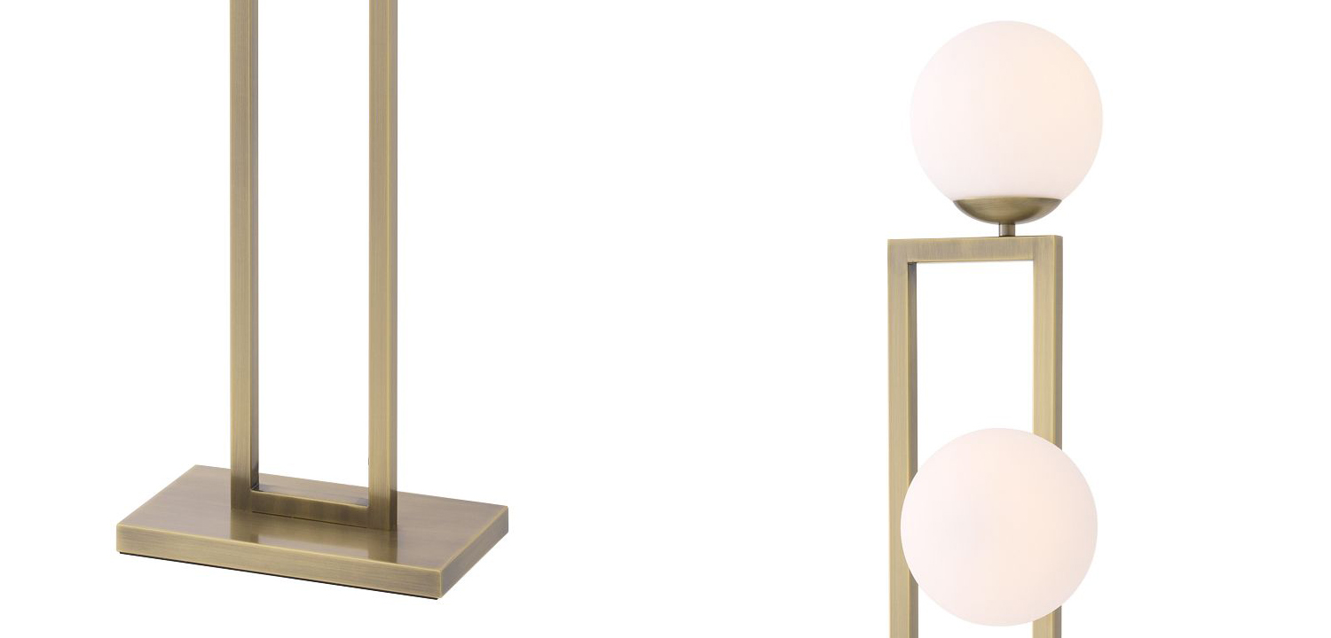 Торшер Eichholtz Floor Lamp Pascal brass - фото
