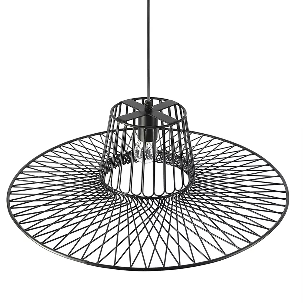 

Подвесной светильник с плафоном из металлической сетки Lamp with Metal Mesh Shade