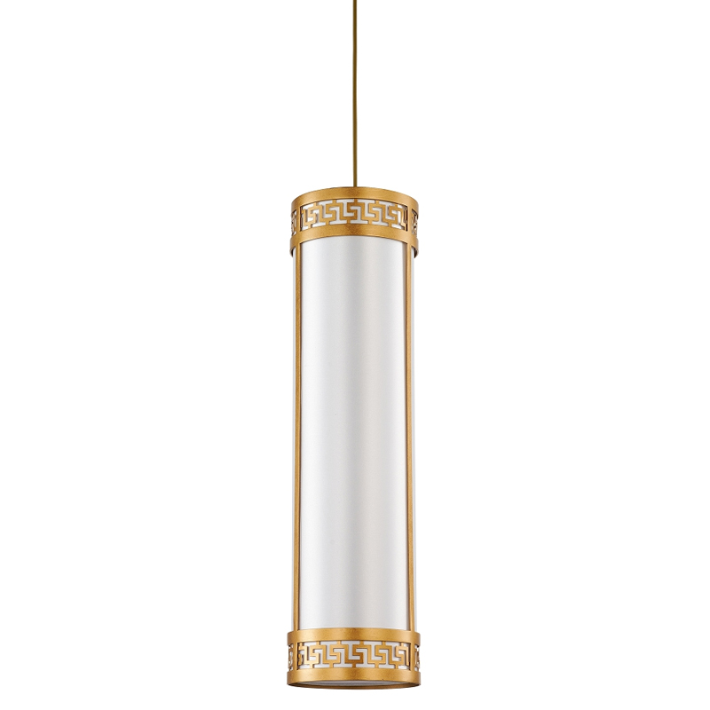 

Подвесной светильник с греческим орнаментом Miander Gold