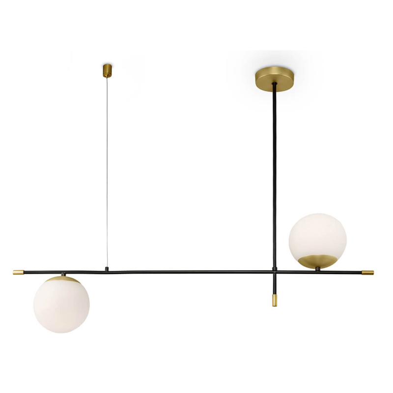  Spike Two Balls Hanging Lamp      | Loft Concept 