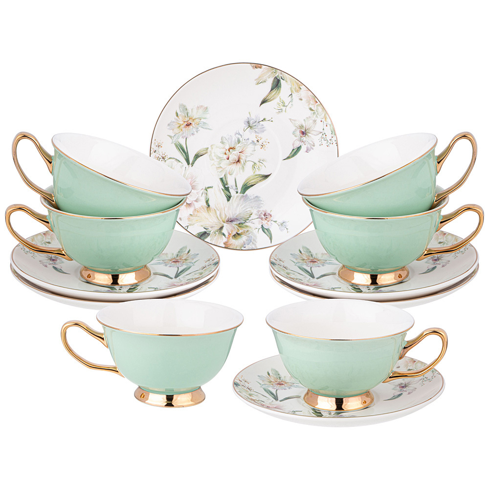 

Чайный набор из фарфора на 6 персон Tea Porcelain Set
