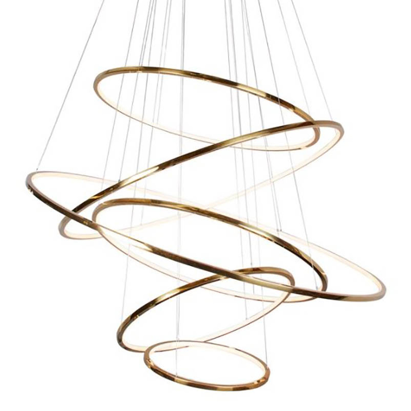    Ring Horizontal Quintet Gold 6    | Loft Concept 