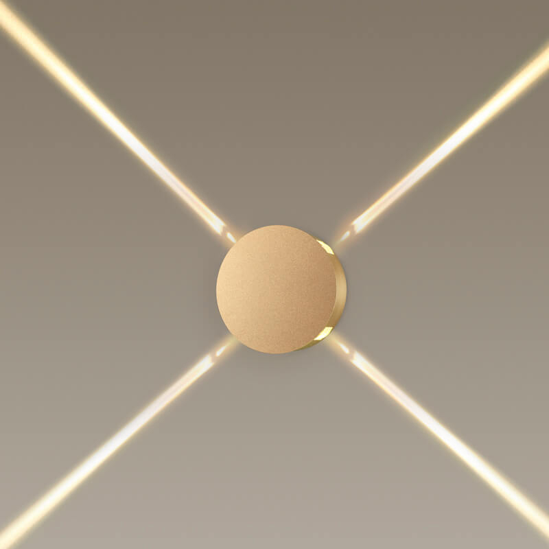  Jedi Beam Sconce Circle gold    | Loft Concept 